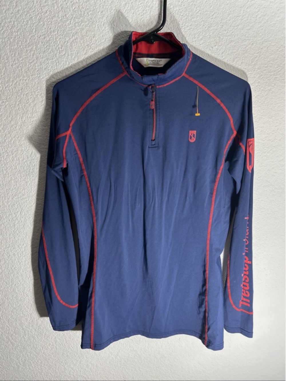 Tredstep Ireland Women's Size Large Blue Symphony Winter Chic 50 Riding Shirt
